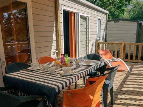 MOBILHOME 5 personnes - VILLA - 2 chambres - Télévision - climatisé - Modèle 2024