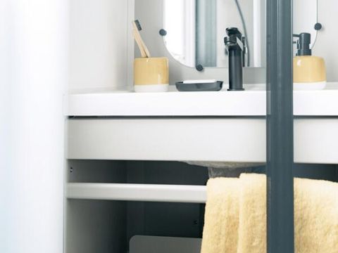 MOBILHOME 6 personnes - Mobilhome Premium Prestige 2026 - 3 chambres + Clim + Lave-vaisselle + TV 6 pers