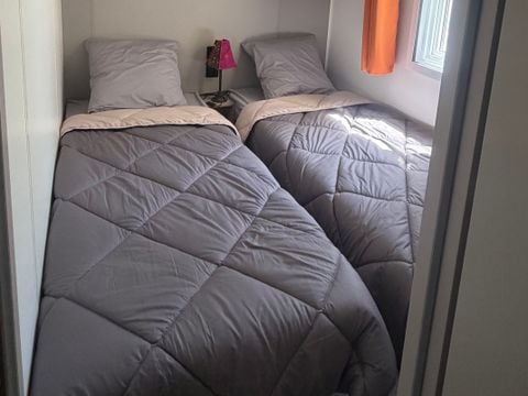 MOBILHOME 6 personnes - Mobilhome Premium Prestige 2026 - 3 chambres + Clim + Lave-vaisselle + TV 6 pers