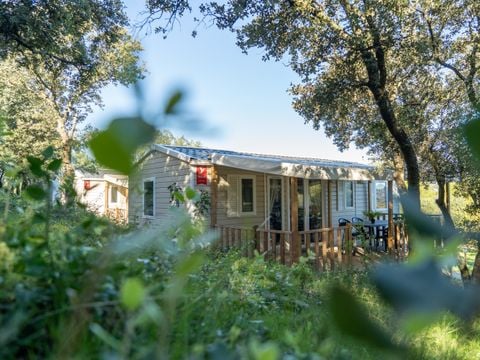 MOBILHOME 4 personnes - 2 ch 4 pers Terrasse semi-couverte
