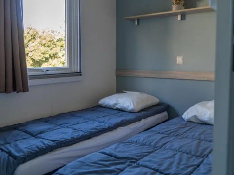 MOBILHOME 4 personnes - Mobil Home Aqua 2ch 4pers Terrasse Semi-Couverte Clim