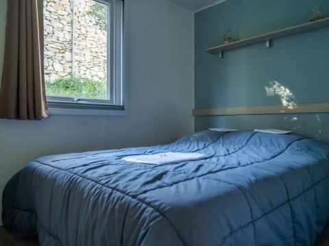 MOBILHOME 4 personnes - Mobil Home Aqua 2ch 4pers Terrasse Semi-Couverte Clim