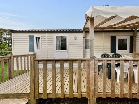 MOBILHOME 6 personnes - Comfort | 3 Ch. | 6 Pers. | Terrasse surélevée