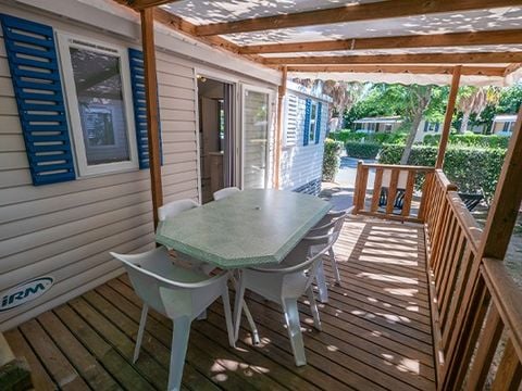 MOBILHOME 4 personnes - Comfort | 2 Ch. | 4 Pers. | Terrasse surélevée