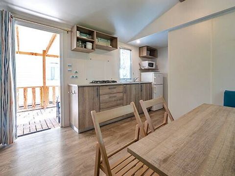 MOBILHOME 6 personnes - Mobil-home | Comfort | 2 Ch. | 4/6 Pers. | Terrasse surélevée