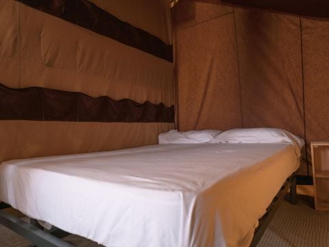 TENTE TOILE ET BOIS 4 personnes - Glamping Lodge 1/4 pers