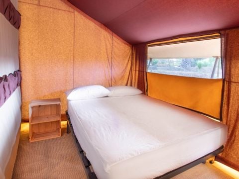 TENTE TOILE ET BOIS 4 personnes - Glamping Lodge 1/4 pers