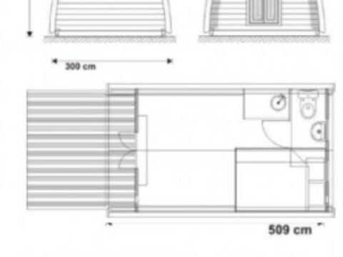 BUNGALOW 4 personnes - Bungalow Pod 1/4 pers