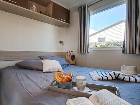 MOBILHOME 4 personnes - Mobil-home | Comfort | 2 Ch. | 4 Pers. | Terrasse surélevée non couverte | 1 SDB | TV