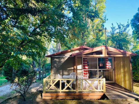 CHALET 4 personnes - Chalet Bouleau Standard 20m² - 2 chambres + Terrasse couverte 10m²