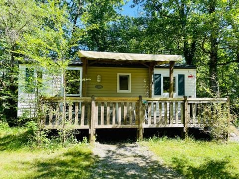 Mobilhome 4 personnes - Mobilhome Chêne Confort 30m² - 2 chambres + Terrasse couverte 14m² 4 pers.