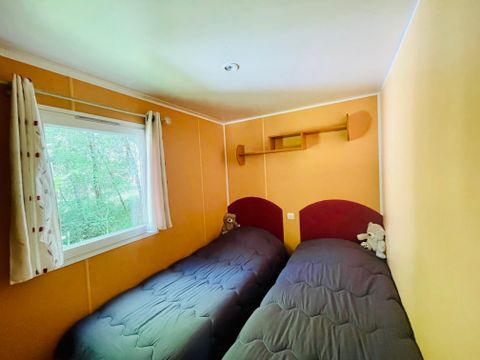 Mobilhome 4 personnes - Mobilhome Chêne Confort 30m² - 2 chambres + Terrasse couverte 14m² 4 pers.