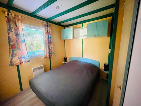 CHALET 6 personnes - Douglas Confort 32m2 climatisé - 2 chambres + Terrasse couverte 15m2 5/6 personnes