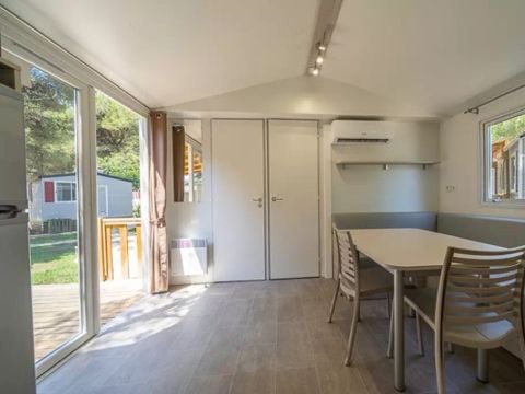 MOBILHOME 6 personnes - Comfort | 2 Ch. | 4/6 Pers. | Terrasse surélevée | Clim.