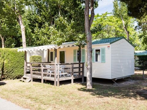 Mobilhome 4 personnes - Mobilhome 4 personnes - Classic | 2 Ch. | 4 Pers. | Terrasse surélevée | 1 SDB
