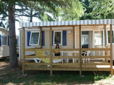 Mobilhome 6 personnes - Mobilhome 6 personnes - Classic | 3 Ch. | 6 Pers. | Terrasse surélevée | 1 SDB
