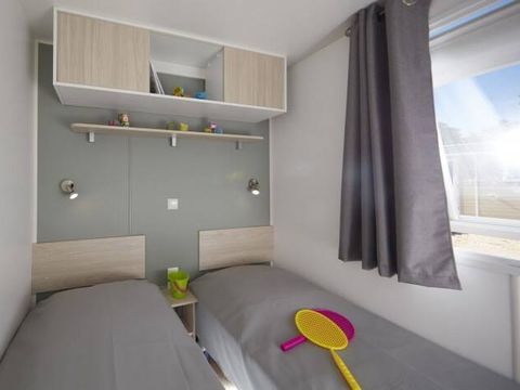 Mobilhome 6 personnes - Mobilhome 6 personnes - Comfort | 3 Ch. | 6 Pers. | Terrasse surélevée | 1 SDB | Clim.