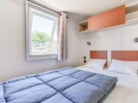 MOBILHOME 6 personnes -  Premium | 3 Ch. | 6 Pers. | Terrasse surélevée | Clim. | TV
