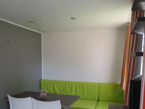 MOBILHOME 2 personnes - Standard 20m² - (2pers) 1 chambre + SDB/WC + TV + Terrasse