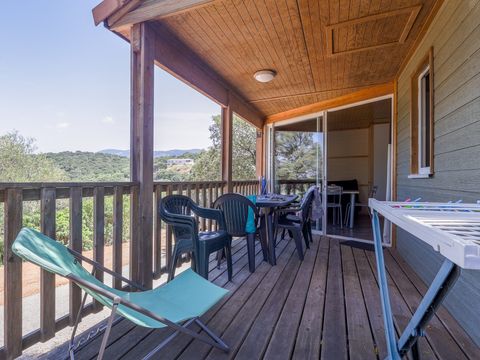 Chalet 5 personnes - Chalet Vue Vallée Confort 35m² (2ch - 5 pers) + Clim (D)