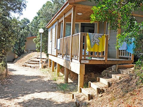 Chalet 5 personnes - Chalet Vue Vallée Confort 35m² (2ch - 5 pers) + Clim (D)