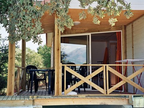 Chalet 5 personnes - Chalet Vue Vallée Confort 35m² (2ch - 5 pers) + Clim (M)