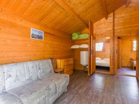 Chalet 5 personnes - Chalet Bois Nature Confort 38m² avec Clim (S ) 4 pers