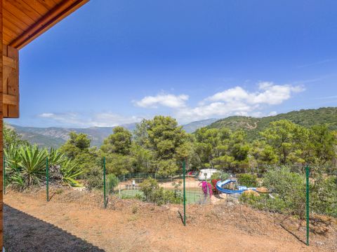 CHALET 4 personnes - Chalet Bois Nature Confort 25 m² avec clim (M) 4 pers