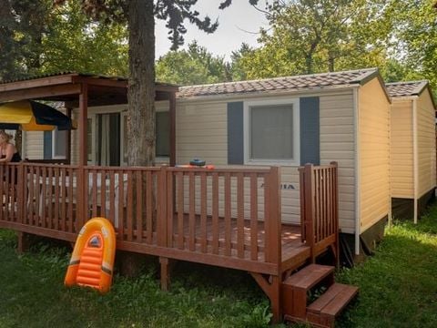 MOBILHOME 6 personnes - Mobil-home | Comfort | 3 Ch. | 6 Pers. | Terrasse surélevée | Clim.