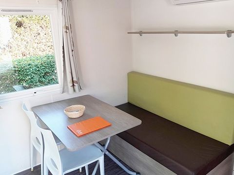 MOBILHOME 4 personnes - Classic | 2 Ch. | 4 Pers. | Terrasse surélevée non couverte | Clim.