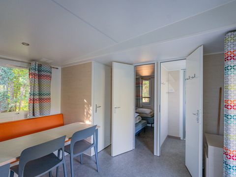 Mobilhome 6 personnes - Comfort | 2 Ch. | 4/6 Pers. | Terrasse surélevée | Clim.