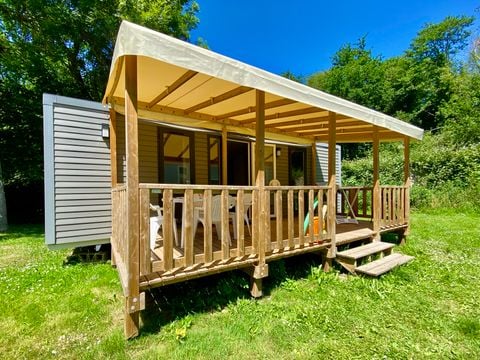 MOBILHOME 4 personnes - PREMIUM  TV + BBQ + DRAPS + SERVIETTES