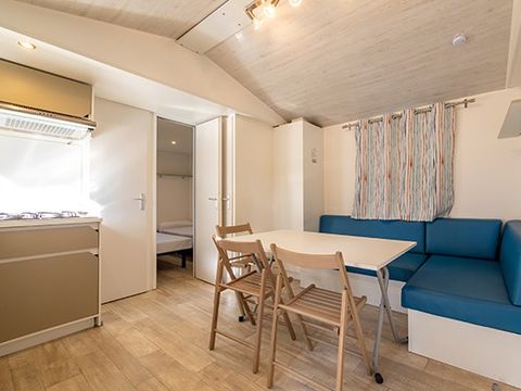 MOBILHOME 6 personnes - Comfort | 3 Ch. | 6 Pers. | Terrasse surélevée | Clim.