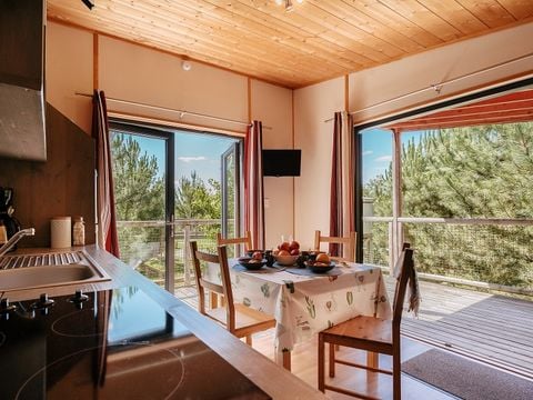 MOBILHOME 4 personnes - Cottage sur pilotis PREMIUM - 2 chambres