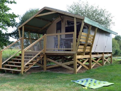 TENTE TOILE ET BOIS 5 personnes - Safari Confort