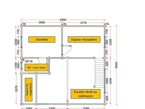 GÎTE 8 personnes - Trappeur Duplex 52m² - 3 chambres 6/8 PERS