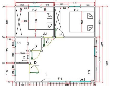 GÎTE 8 personnes - Trappeur Duplex 52m² - 3 chambres 6/8 PERS