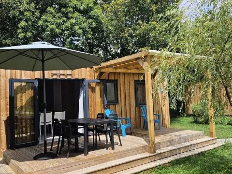 MOBILHOME 4 personnes - Cabanon 3 Pièces 4 Personnes + TV