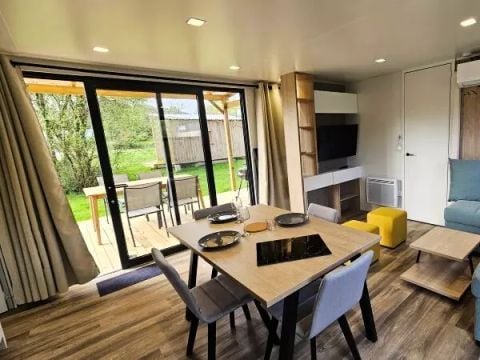 MOBILHOME 6 personnes - Mobil-Home Elégance 4 Pièces 6 Personnes Climatisé + TV