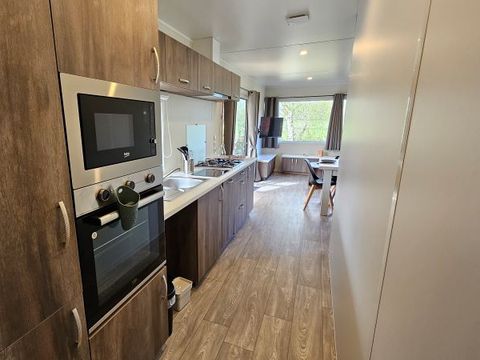 MOBILHOME 4 personnes - SWEET HOME 40m² (2 chambres - 1 SDB - Climatisation) terrasse semi-couverte 27m² Nouveauté 2024