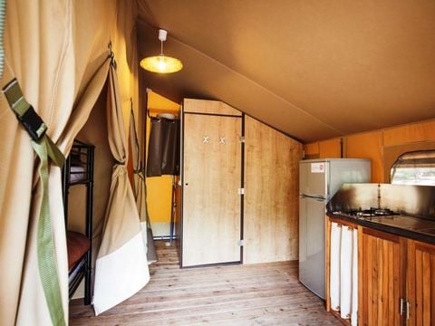 TENTE TOILE ET BOIS 6 personnes - LODGE CONFORT Kenya | 6 pers. 2 ch.