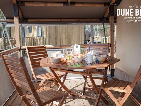 TENTE TOILE ET BOIS 5 personnes - LODGE CONFORT Victoria | 5 pers. 2 ch.