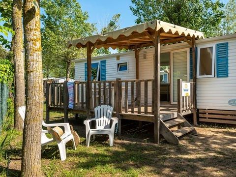 MOBILHOME 6 personnes - Mobil-home | Classic XL | 2 Ch. | 4/6 Pers. | Terrasse Couverte | TV