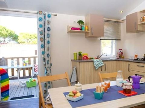 MOBILHOME 6 personnes - Classic XL | 2 Ch. | 4/6 Pers. | Terrasse
