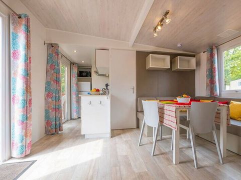 Mobilhome 6 personnes - Premium | 3 Ch. | 6 Pers. | Terrasse surélevée