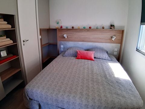 MOBILHOME 2 personnes - Cottage JASMIN + jacuzzi 21m² (1 chambre)