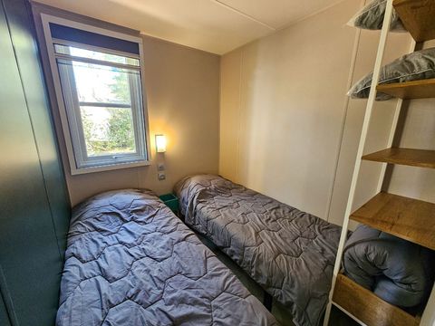 MOBILHOME 5 personnes - NEW 2023 ! Cottage MAGNOLIA + jacuzzi 32m² (2 chambres)