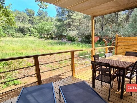 MOBILHOME 5 personnes - Cottage MAGNOLIA 32m² (2 chambres)