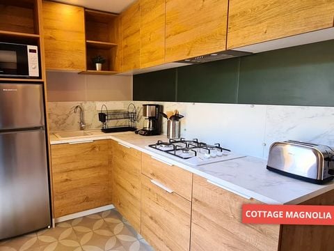 MOBILHOME 6 personnes - Cottage MAGNOLIA 32m² (2 chambres)
