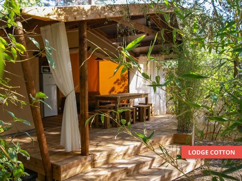 LODGE 8 personnes - Lodge COTTON 32m2  6/8 P (3 chambres)